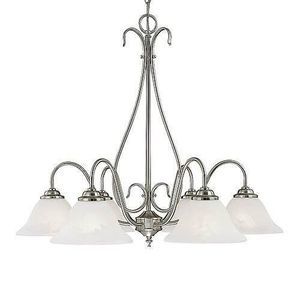 Millenium 6 Light Silver Chandelier 796SN